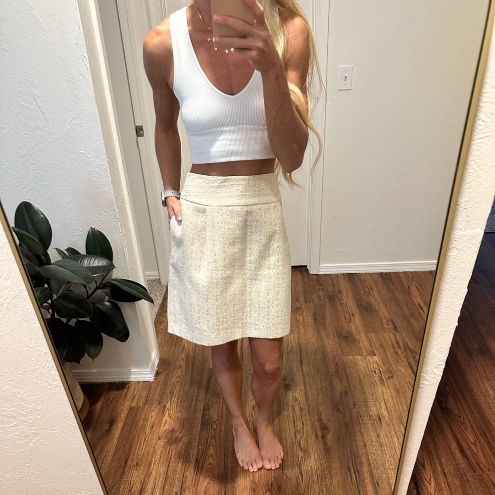 🌟SALE🌟 Cream skirt​​​​​​